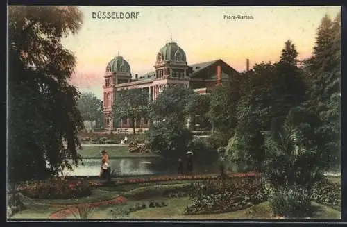 AK Düsseldorf, Flora-Garten