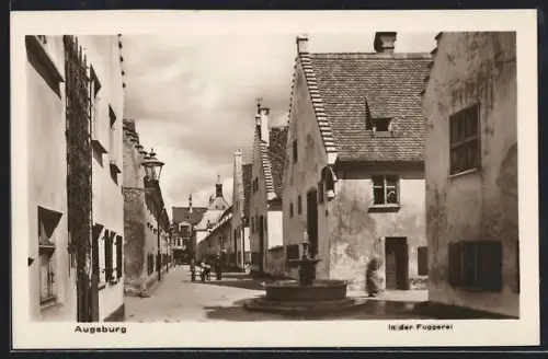 AK Augsburg, In der Fuggerei