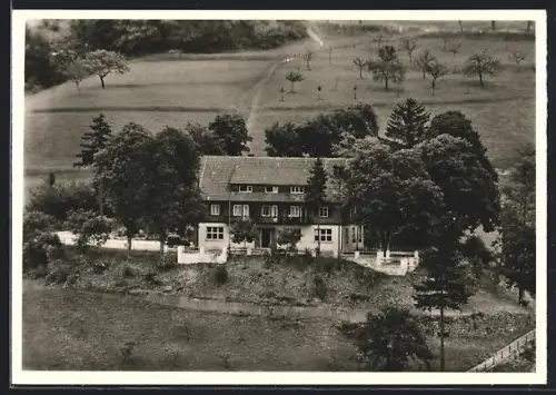 AK Wiesensteig im Gaisental, Albhotel Malakoff G. Weisser