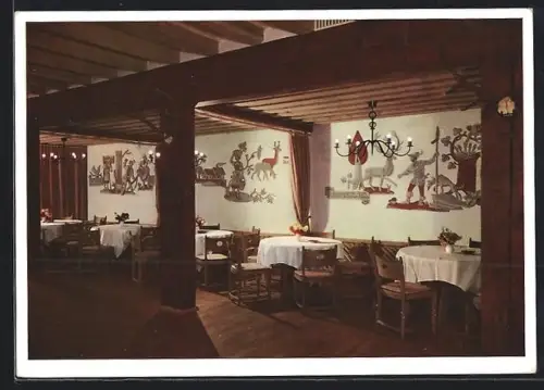 AK Rehefeld, Hotel Jagdschloss, Hubertussaal