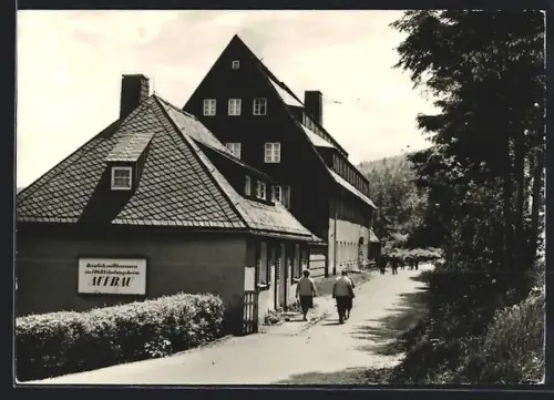 AK Rehefeld /Osterzgeb., FDGB-Erholungsheim Aufbau