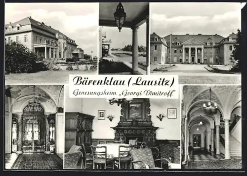 AK Bärenklau /Lausitz, Genesungsheim Georgie Dimitroff