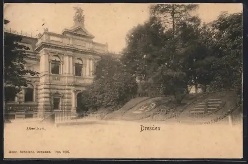 AK Dresden, Partie am Albertinum
