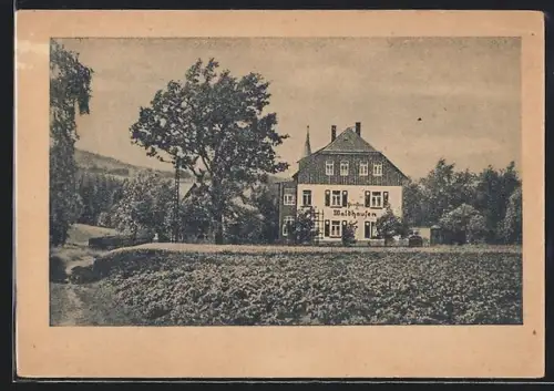 AK Eibenstock, Pension Waldhausen mit Umgebung