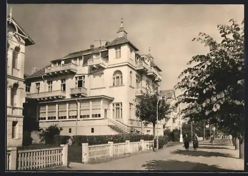 AK Seebad Bansin, FDGB-Erholungsheim Rosisser Hof