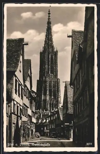 AK Ulm, Blick in die Walfischgasse