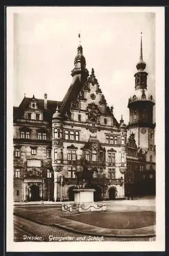 AK Dresden, Georgentor & Schloss
