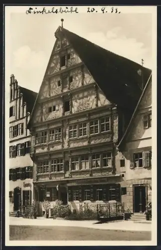 AK Dinkelsbühl, Deutsches Haus
