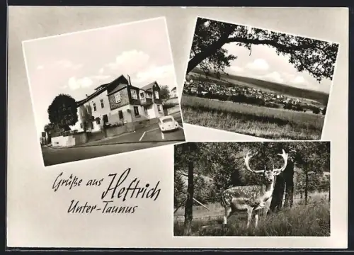 AK Heftrich, Gasthaus u. Pension Zum Taunus, Inh.. Herbert Riemer