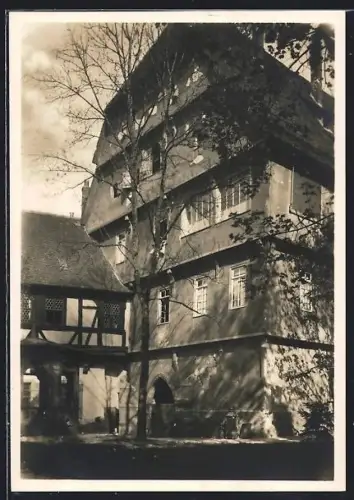 AK Schwäbisch Gmünd, Spital zum Heiligen Geist, Innenhof