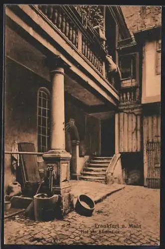 AK Frankfurt a. Main, Hof am Lämmchen