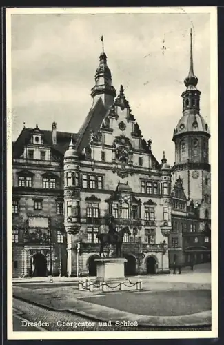 AK Dresden, Georgentor und Schloss