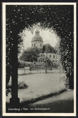AK Eisenberg i. Thür., Im Schlosspark