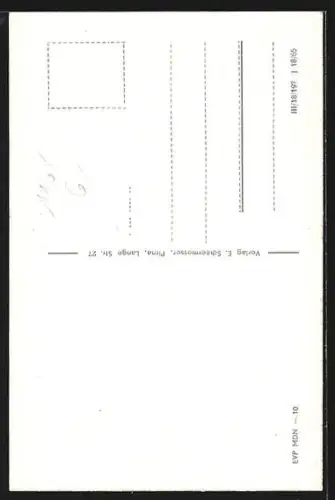 AK Pirna, Durchblick zum Rathaus