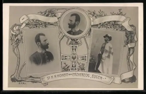 AK Sr. K. K. Hoheit Erzherzog Eugen von Österreich