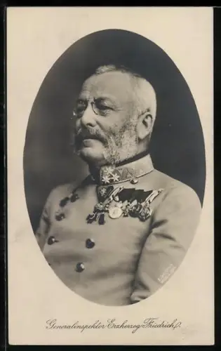 AK Generalinspektor Erzherzog Friedrich, Ordenspange