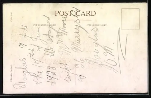 AK Passagierschiff R.M.S. Manx Maid in Fahrt