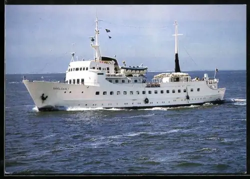 AK Passagierschiff Harlekin I der Warrings-Harle-Reederei