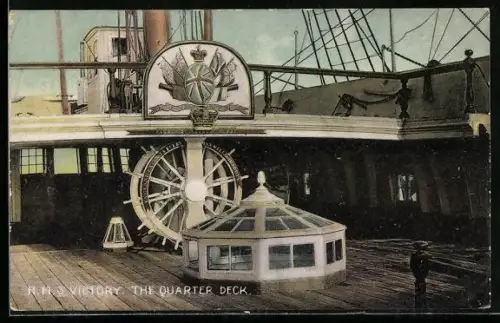 AK HMS Victory, The Quarter Deck, Kriegsschiff