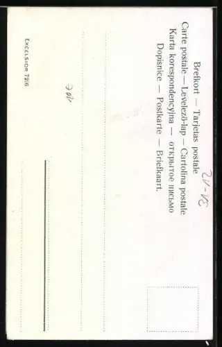 AK Junge mit einer Trommel