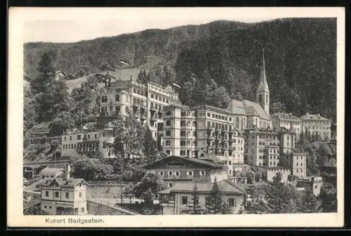 AK Badgastein, Ortsansicht