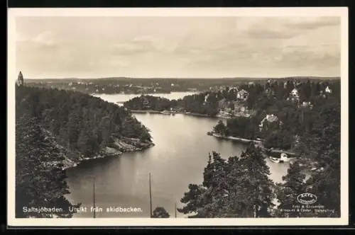 AK Saltsjöbaden, Utsikt fran skidbacken