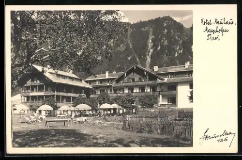 AK Mayrhofen im Zillertal, Hotel Neuhaus