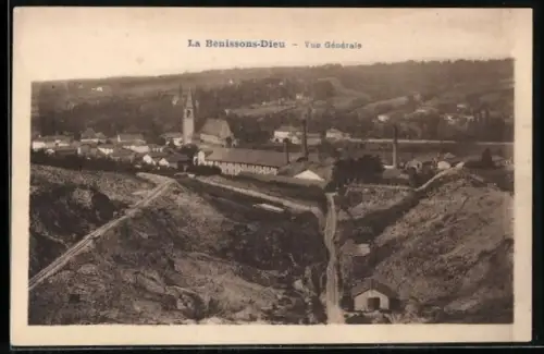 AK La Bénissons-Dieu, Vue Générale