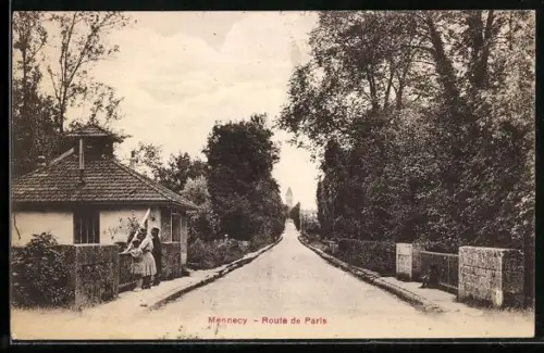 AK Mennecy, Route de Paris