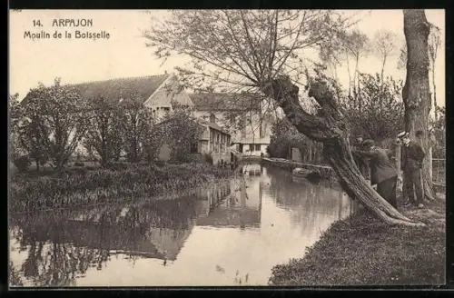 AK Arpajon, Moulin de la Boiusselle, Alte Mühle