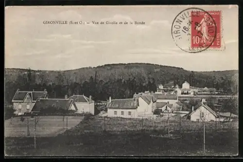 AK Gironville, Vue de Girolle et de la Bonde