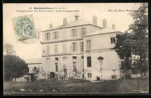 AK Ballainvilliers, L'Orphelinat du Sacre Coeur, pres Longjumeau