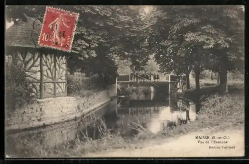 AK Maisse, Vue de l`Essonne