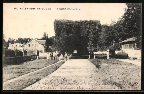 AK Soisy-sous-Etiolles, Avenue Chevalier
