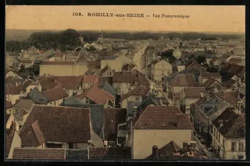 AK Romilly-sur-Seine, Vue panoramique
