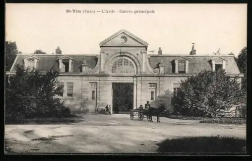 AK St-Ylie, L`Asile - Entree principale