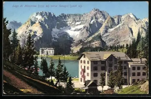 AK Misurina, Vecellio Hotel Misurina verso Sorapis