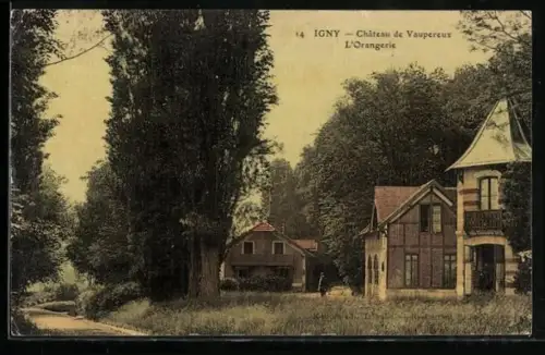 AK Igny, Chateau de Vaupereux, l`Orangerie