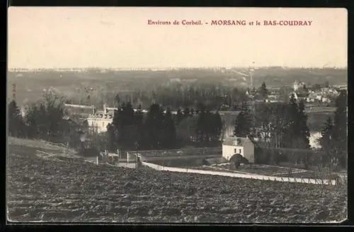 AK Morsang, vue generale et le Bas-Coudray