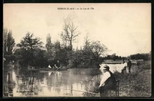 AK Vigneux, le Lac et l'Ile