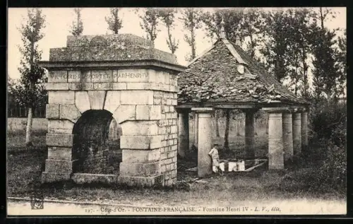 AK Fontaine-Francaise, Fontaine Henri IV