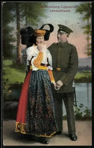 AK Schaumburg-Lippische Landestracht