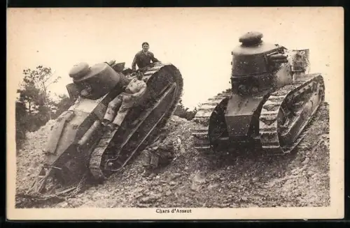 AK Panzer im Manöver