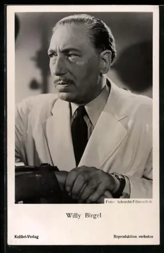 AK Schauspieler Willy Birgel in einer Rolle