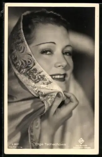 AK Schauspielerin Olga Tschechowa
