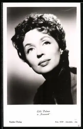 AK Schauspielerin Lilli Palmer in dem Film Feuerwerk