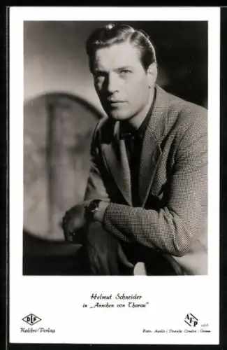 AK Schauspieler Helmut Schneider in Ännchen von Tharau