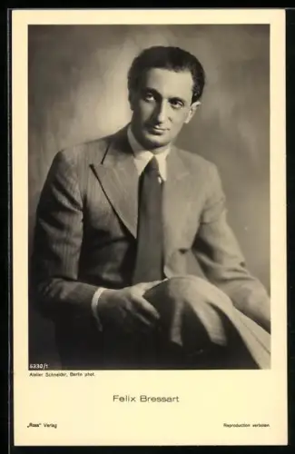 AK Portrait des Schauspielers Felix Bressart