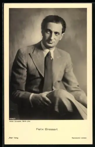 AK Portrait des Schauspielers Felix Bressart