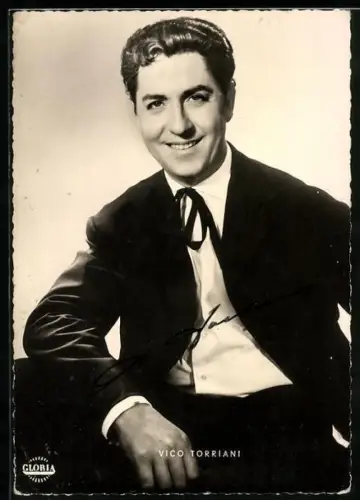 AK Schauspieler Vico Torriani in dem Film Santa Lucia